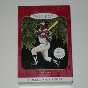 Hallmark 1997 Hank Aaron Collector's Series Ornament